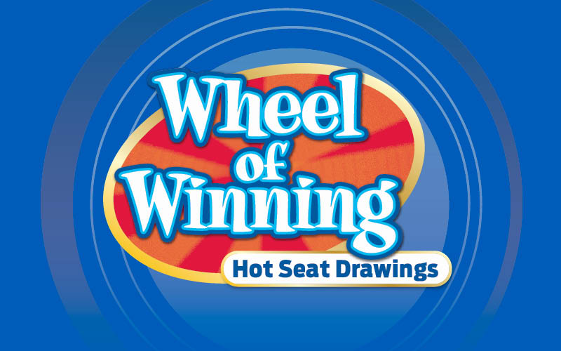 Wheel of Winning Hot Seat Drawings