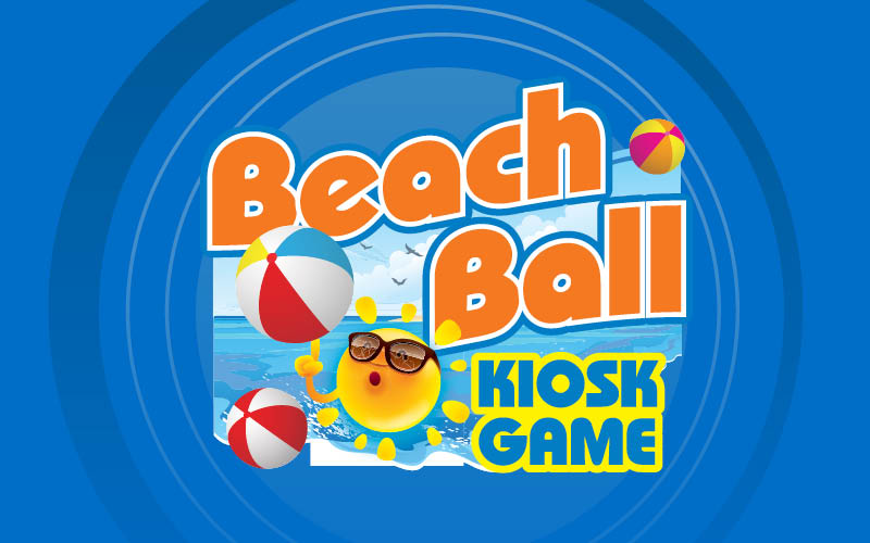 Beach Ball Kiosk Game at Newport Racing & Gaming