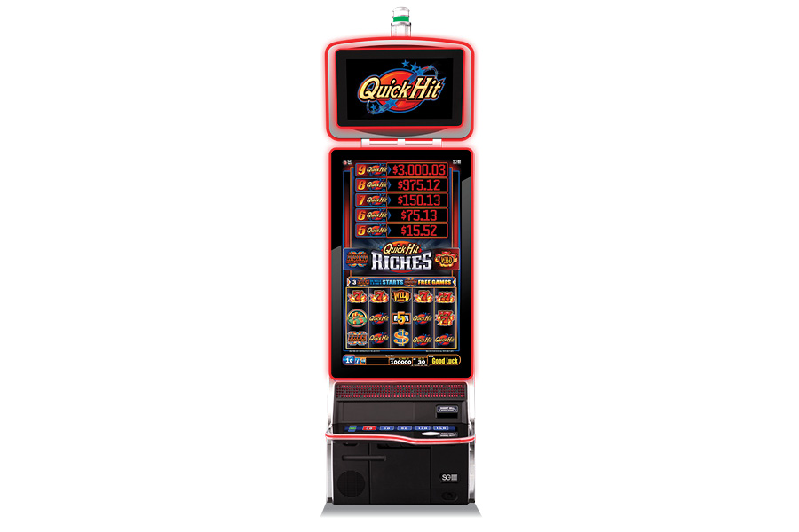 Quick Hit Riches Gaming Machine at Newport Racing & Gaming