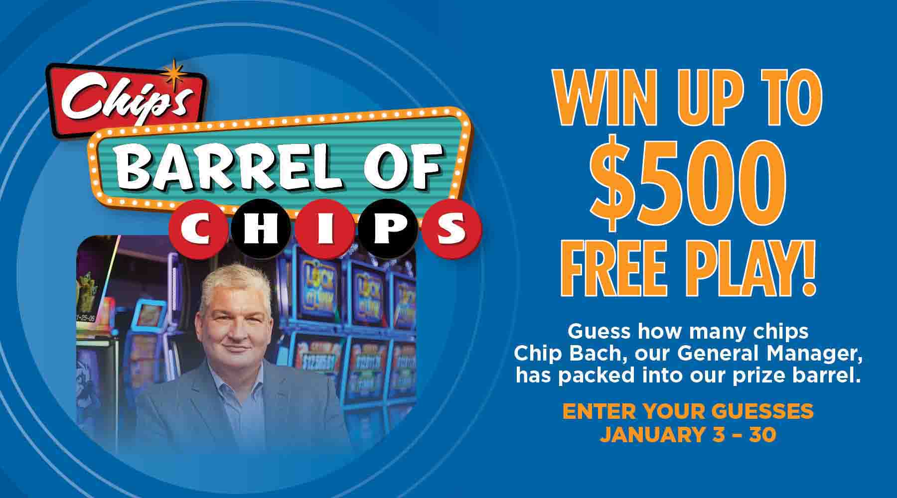Chips In A Barrel Newport Racing and Gaming