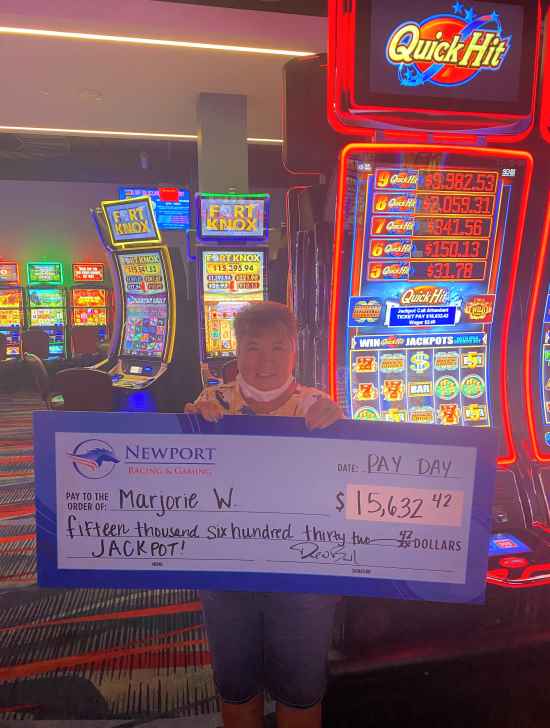 Jackpot Winner at Newport Racing and Gaming