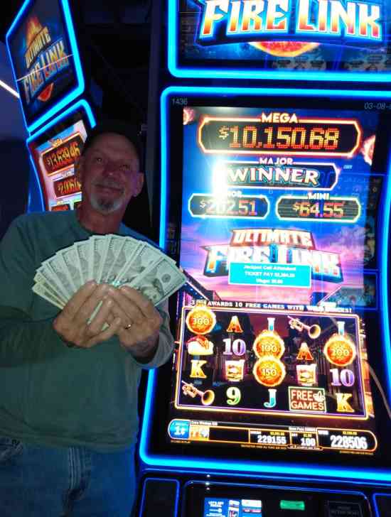 Jackpot Winner at Newport Racing and Gaming