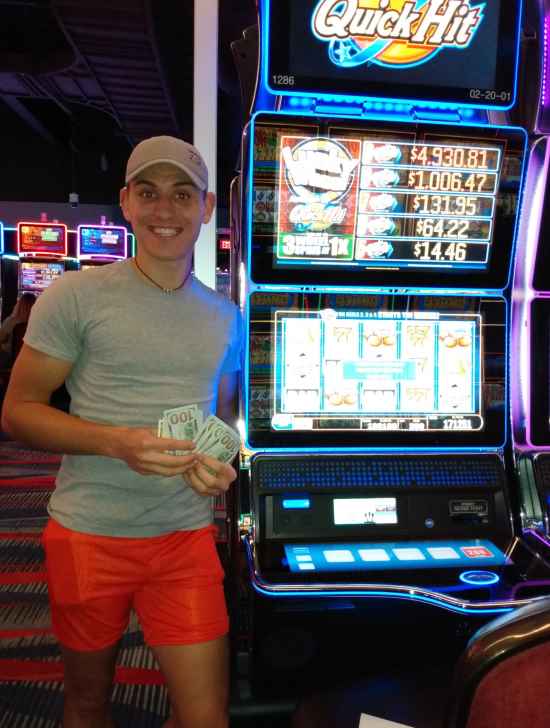 Jackpot Winner at Newport Racing and Gaming