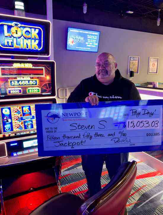 Jackpot Winner at Newport Racing and Gaming