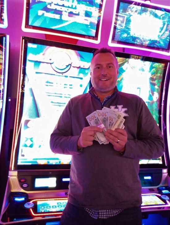 Jackpot Winner at Newport Racing and Gaming