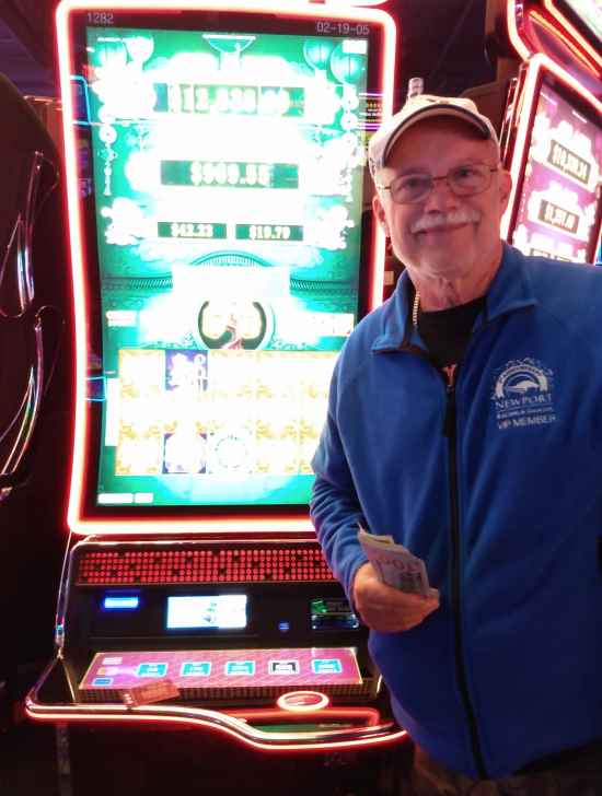 Jackpot Winner at Newport Racing and Gaming