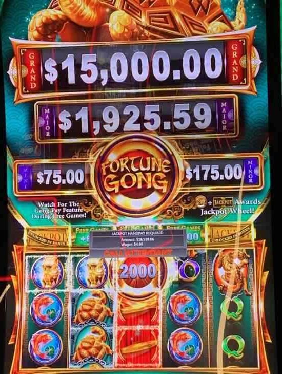 Jackpot Winner at Newport Racing and Gaming