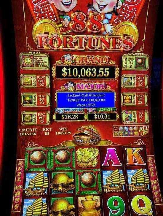 Jackpot Winner at Newport Racing and Gaming