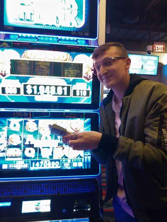 Jackpot Winner at Newport Racing and Gaming