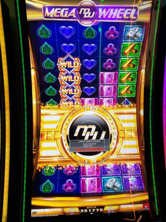 7-15-22 Mega Wheel Jackpot $3,154