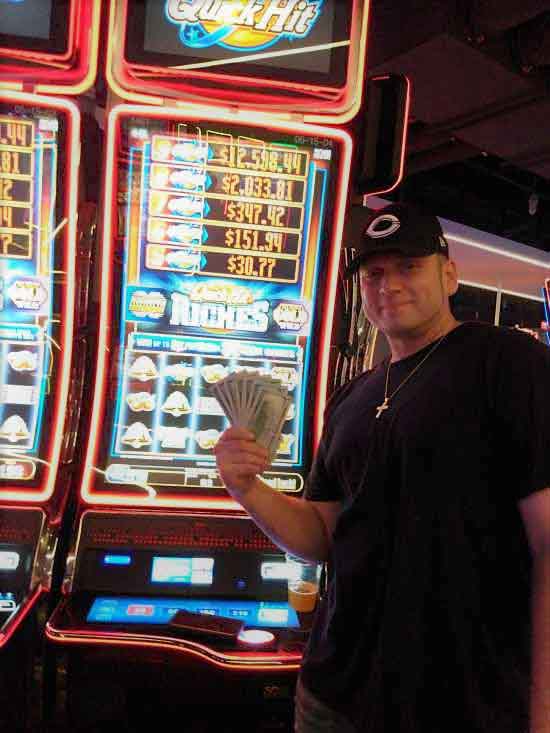 Christopher B a winner at Derby City Gaming