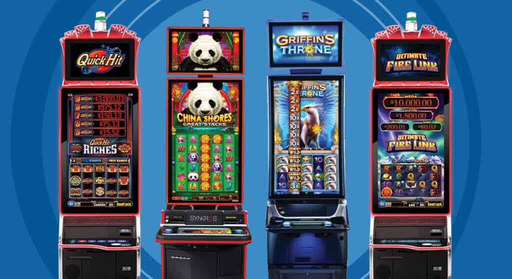 Gaming Machines at Newport Racing and Gaming