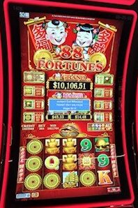 88 Fortunes $10,115.52 —10-14-22