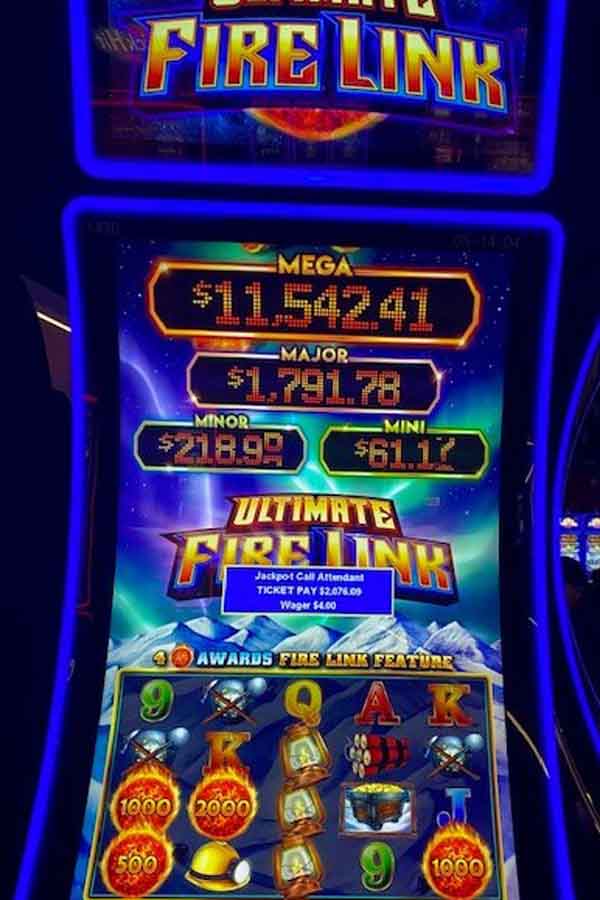 $2,076.09 won playing game at Newport Racing & Gaming