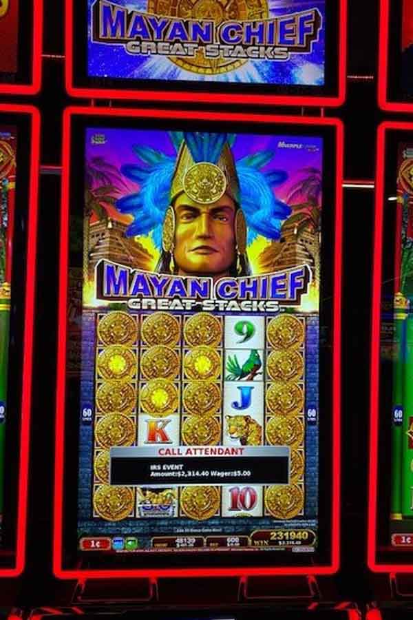 $2,314.40 won playing game at Newport Racing & Gaming