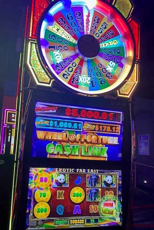 $5,084.28 won playing game at Newport Racing & Gaming