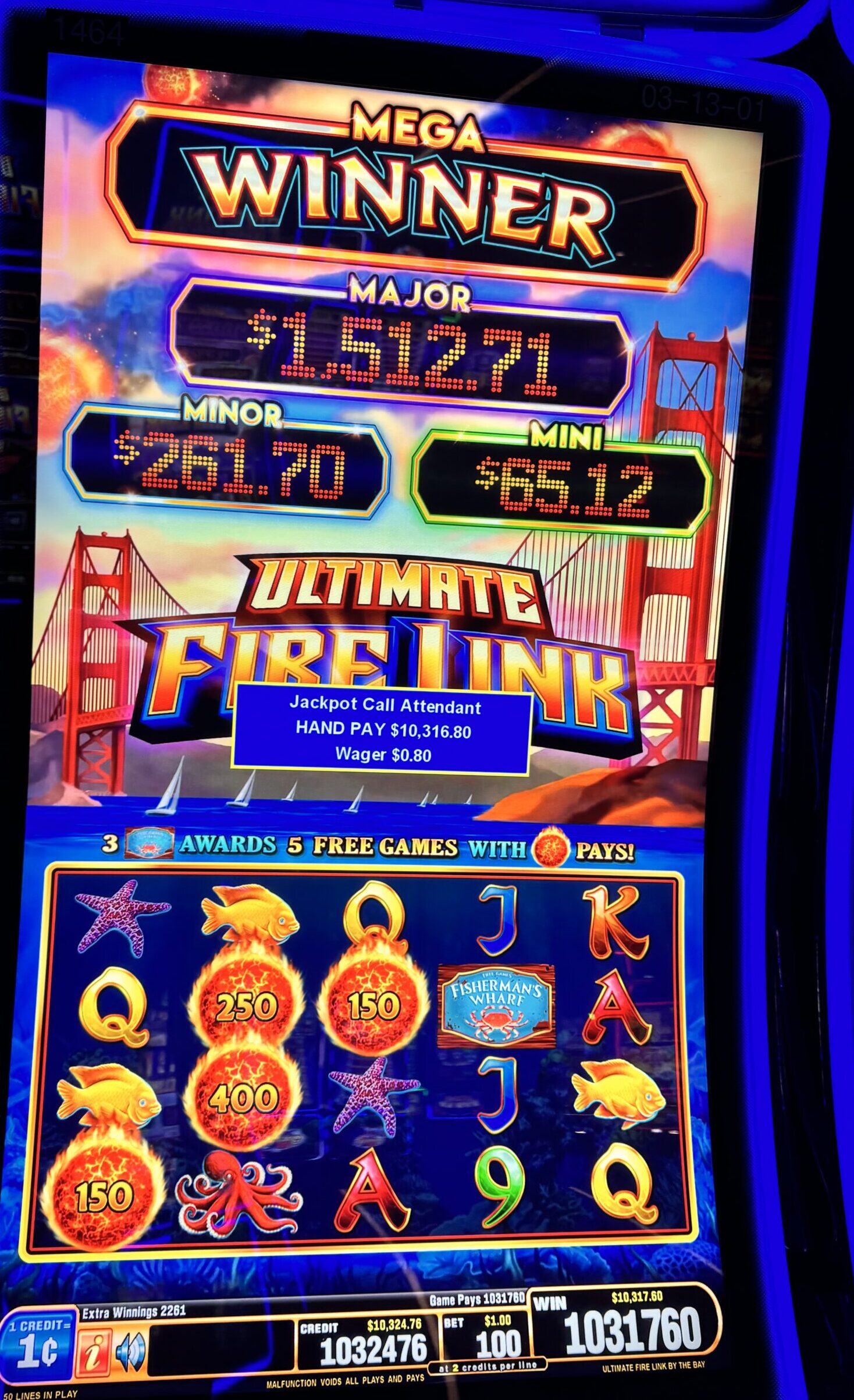 Newport Jackpot Win